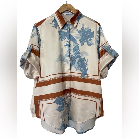 Petal & Pup Lara Flora Print Blouse - Picture 5 of 10